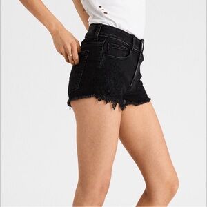American Eagle high-rise shortie shorts, size 10